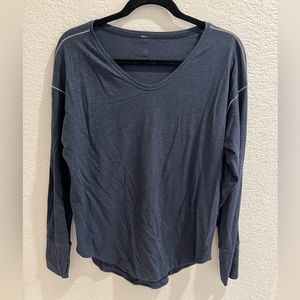 lululemon white stitch long sleeve